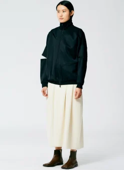 Active Knit Zipper Detailed Track Jacket