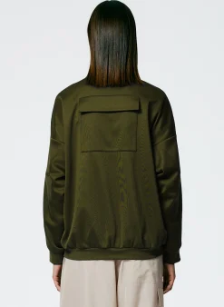 Active Knit Zipper Detailed Track Jacket