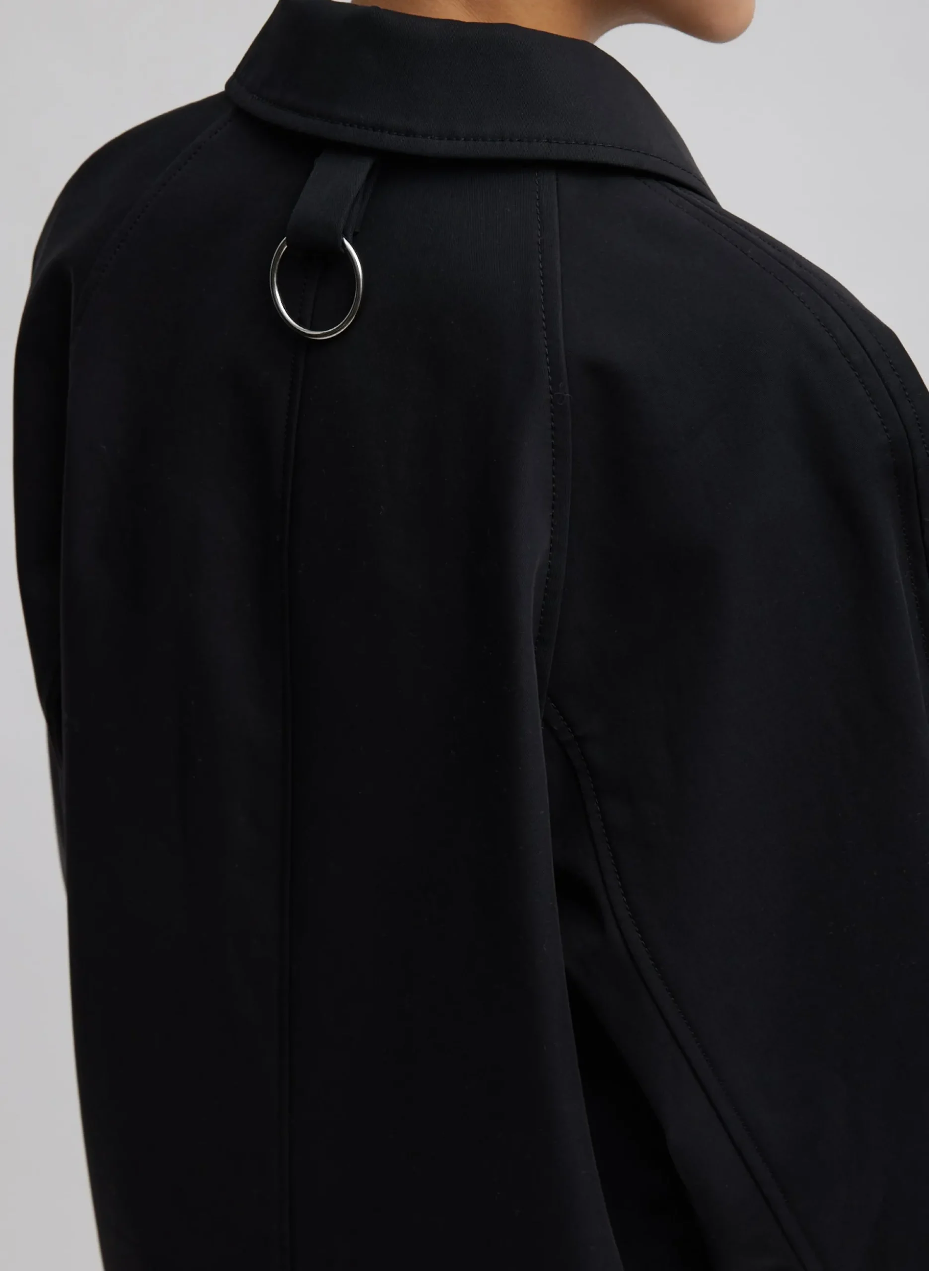 Bonded Luxe Twill Carcoat