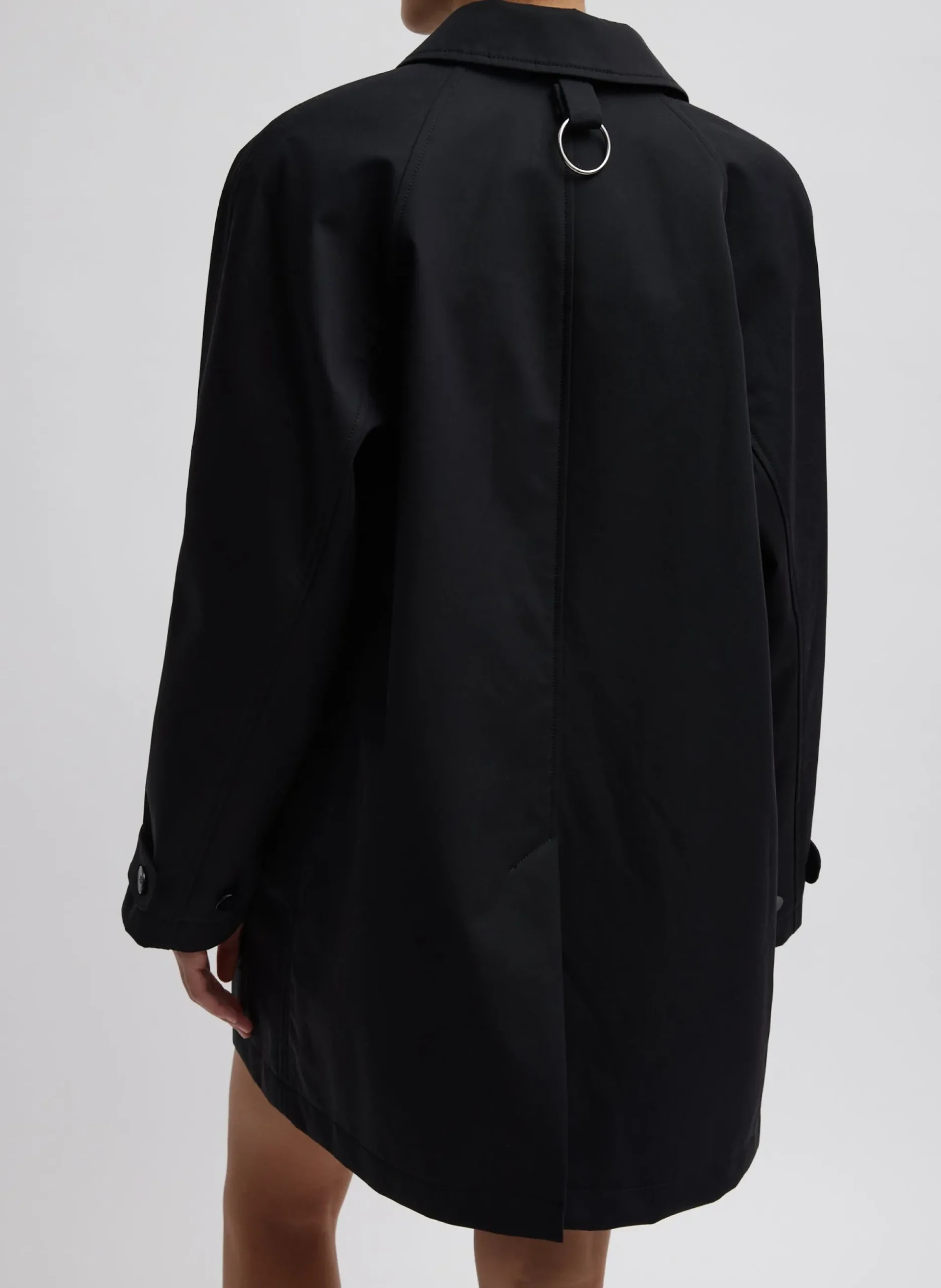 Bonded Luxe Twill Carcoat