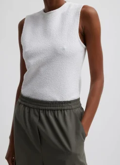 Boucle Knit Sleeveless Top
