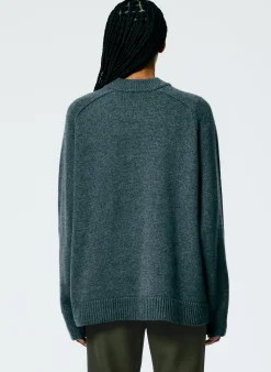 Cashmere Sweater Crewneck Oversized Pullover