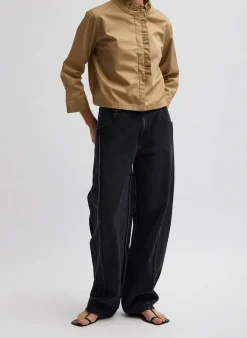 Chino Holly Bracelet Sleeve Shirt