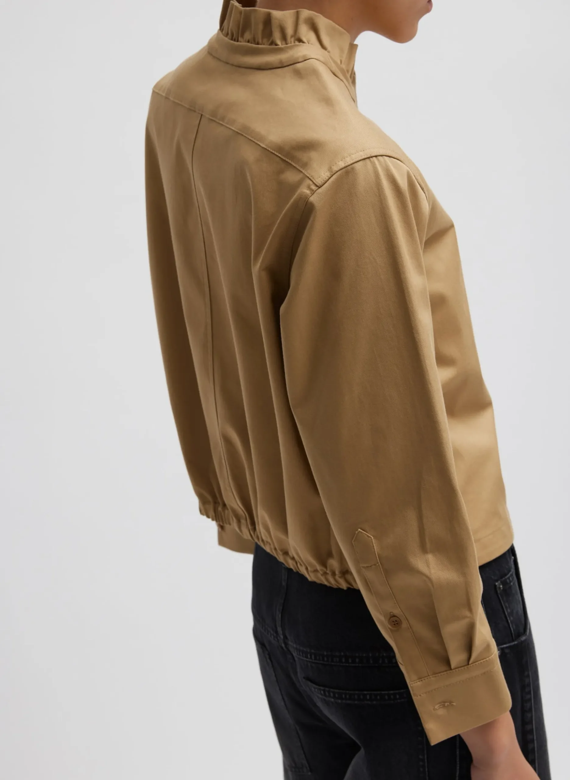 Chino Holly Bracelet Sleeve Shirt