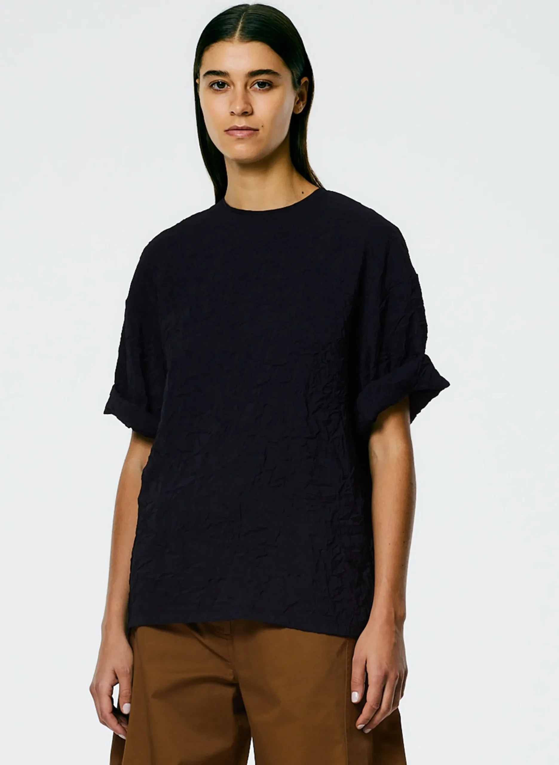 Crinkle Shirting Easy T-Shirt