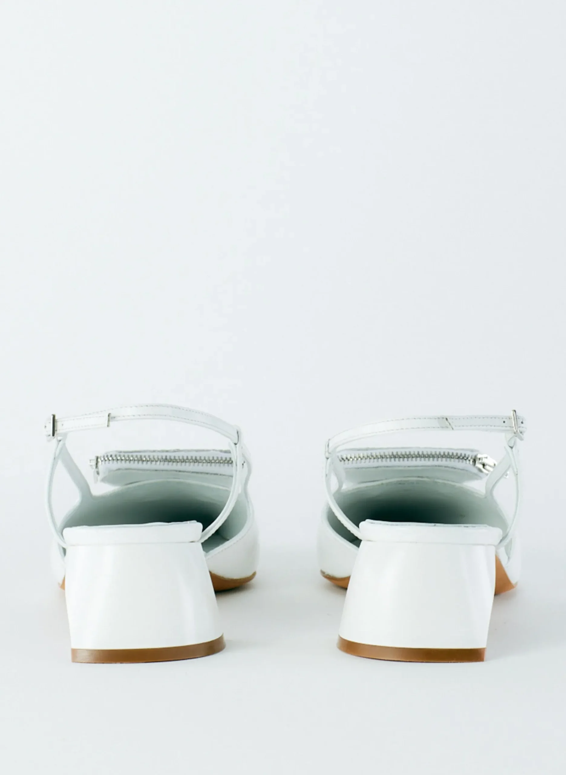 Croc Print Victor Slingback