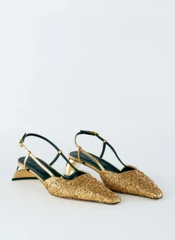 Curly Victor Slingback