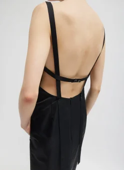 Daisy Embroidery Long Dress