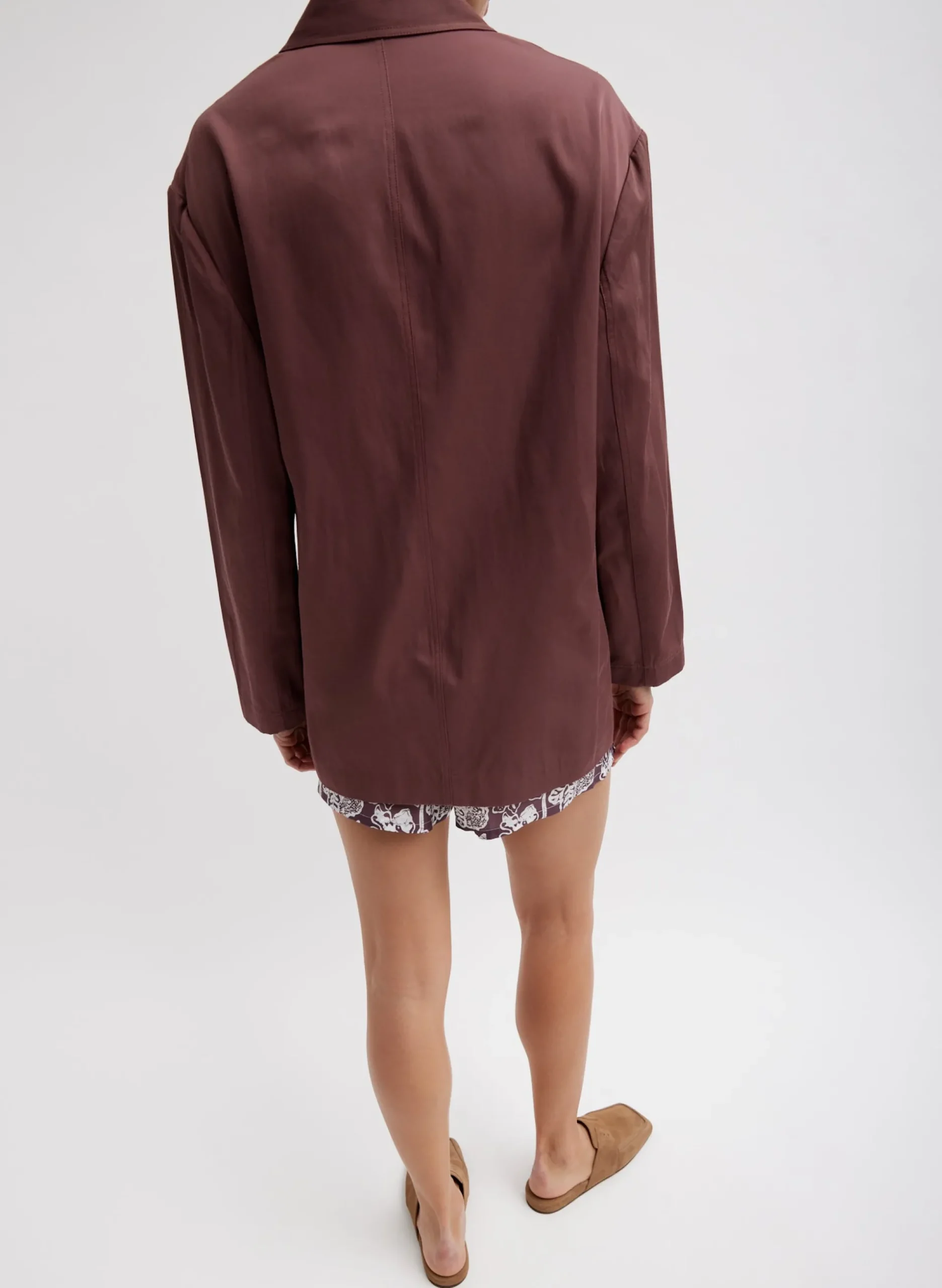 Drapey Suiting Liam Blazer