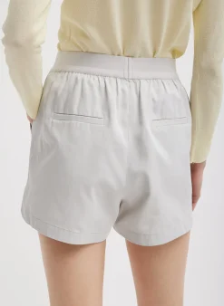 Drapey Suiting Pull On Short