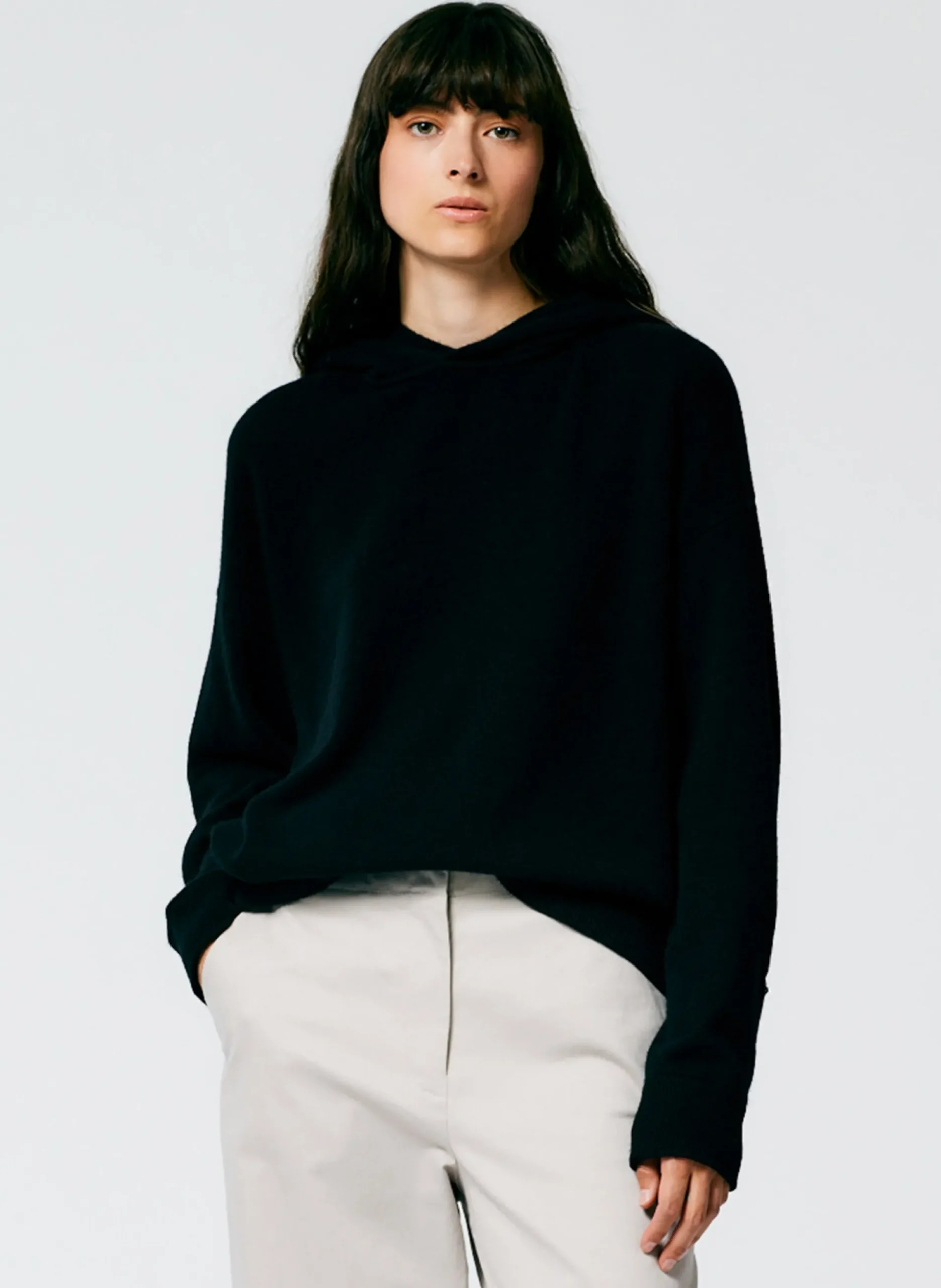 Feather Weight Cashmere Easy Men's Hoodie