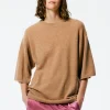 Feather Weight Cashmere Oversized Easy T-Shirt