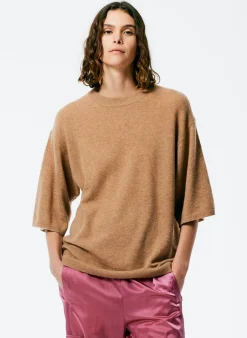 Feather Weight Cashmere Oversized Easy T-Shirt