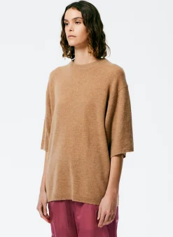 Feather Weight Cashmere Oversized Easy T-Shirt