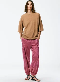 Feather Weight Cashmere Oversized Easy T-Shirt