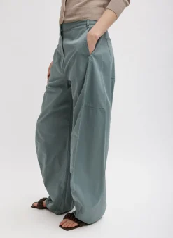 Garment Dyed Silky Cotton Sid Pant