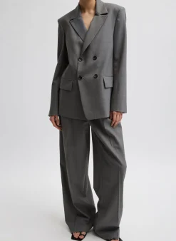 Grant Suiting Double Breasted Blazer