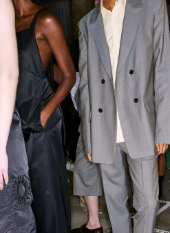 Grant Suiting Double Breasted Blazer