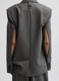 Grant Suiting Double Breasted Blazer