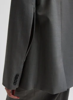 Grant Suiting Double Breasted Blazer