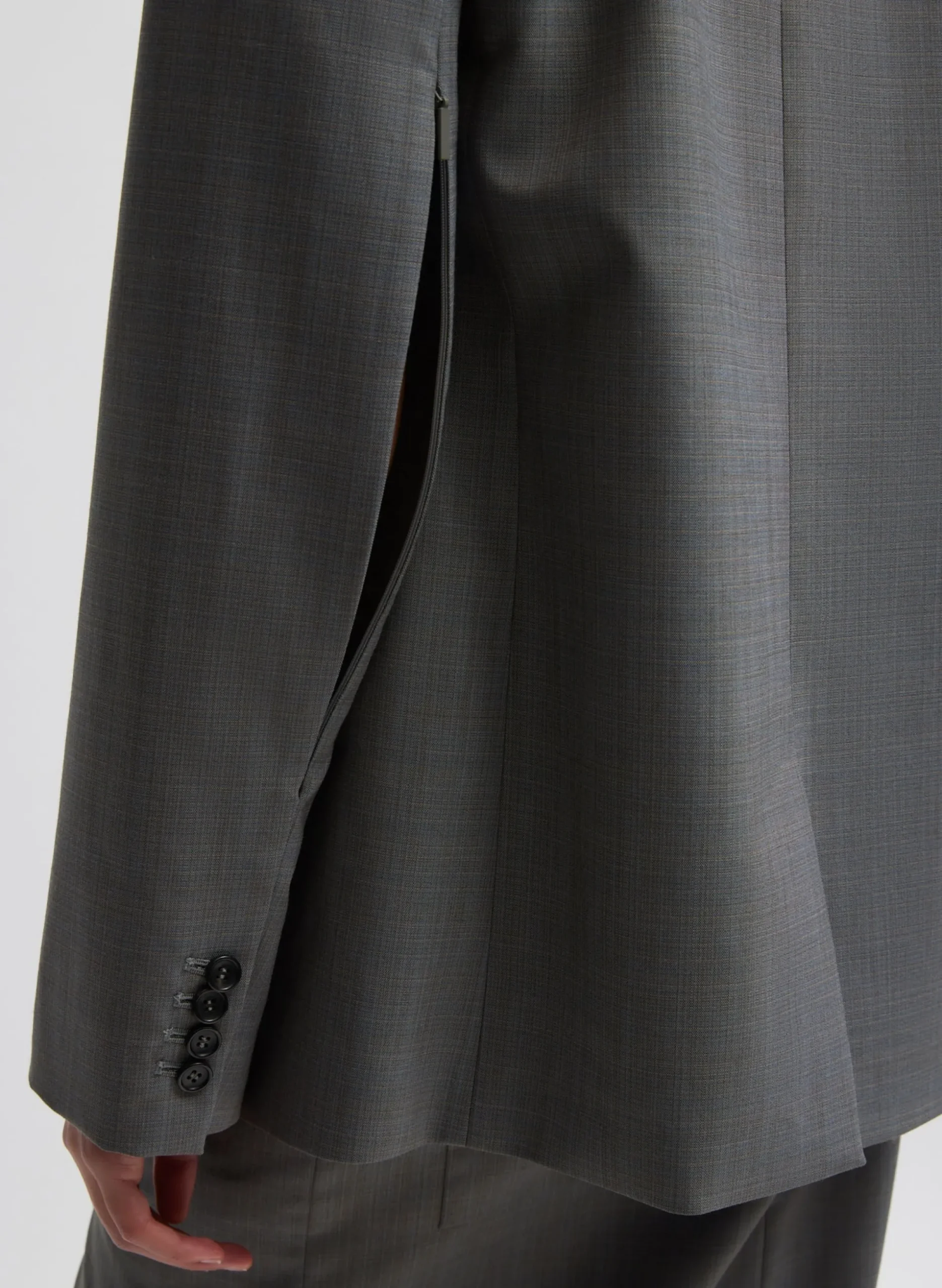 Grant Suiting Double Breasted Blazer