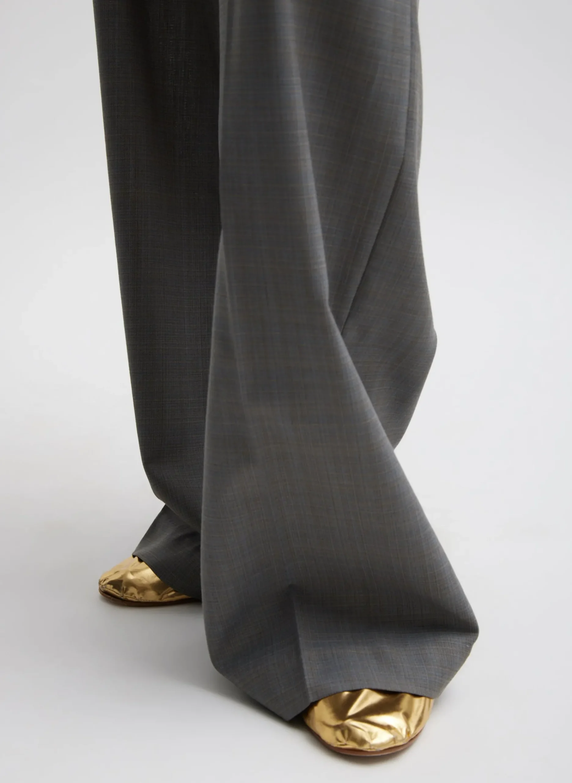 Grant Suiting Fold Over Trouser