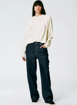 Indigo Denim Slouchy Carpenter Jean