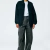 Luxe Wool Angora Oversized Bomber