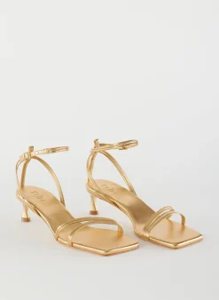 Metallic Nappa Harper Sandal