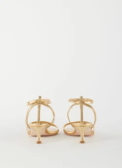 Metallic Nappa Harper Sandal