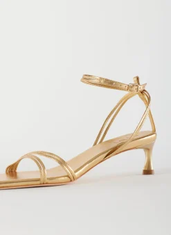 Metallic Nappa Harper Sandal