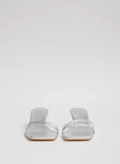 Metallic Nappa Jim Sandal