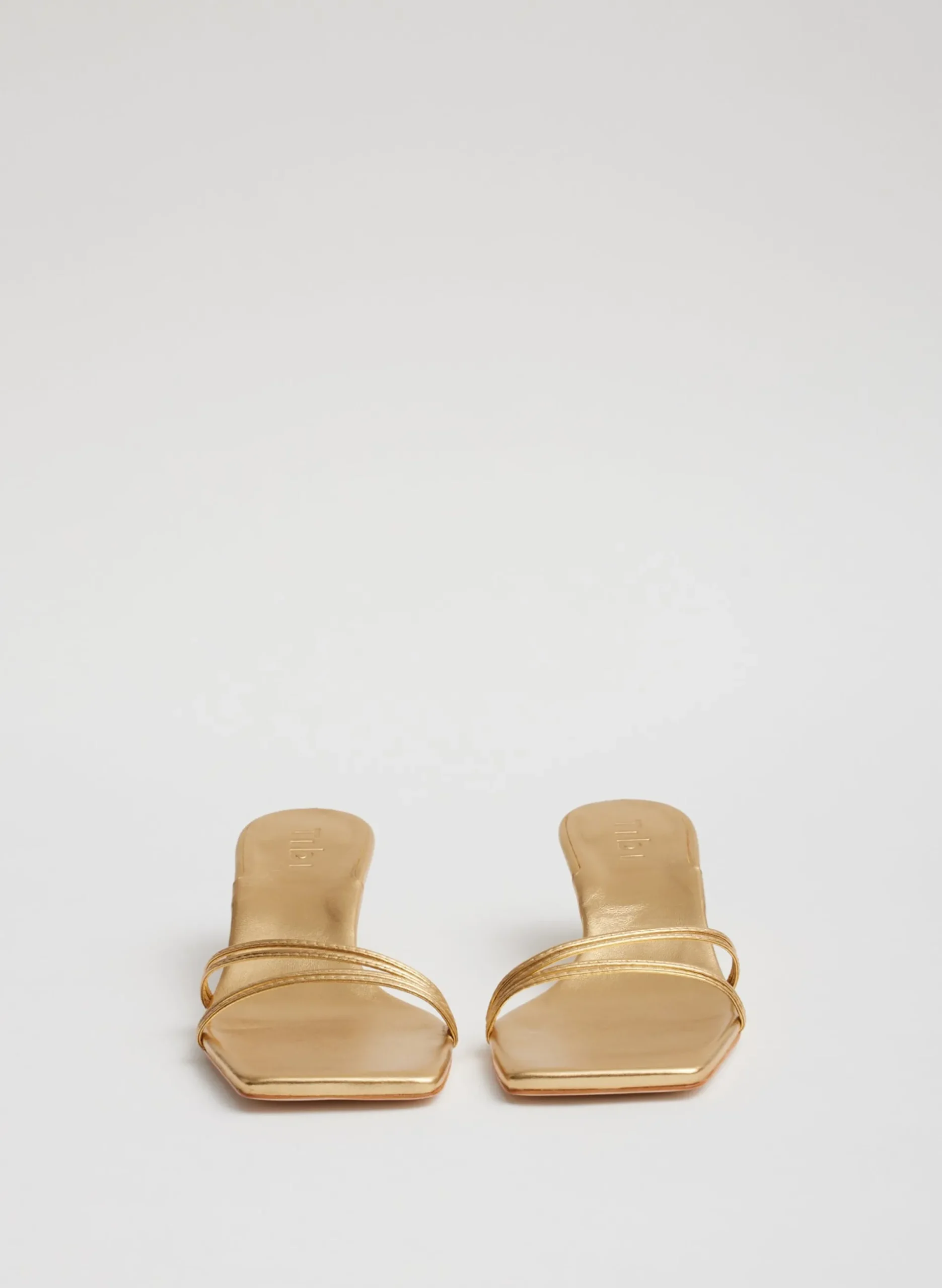 Metallic Nappa Jim Sandal