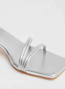 Metallic Nappa Jim Sandal