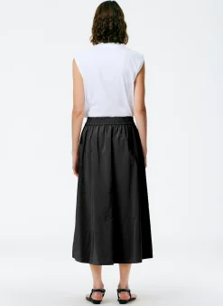 Nylon Pull On Full Skirt