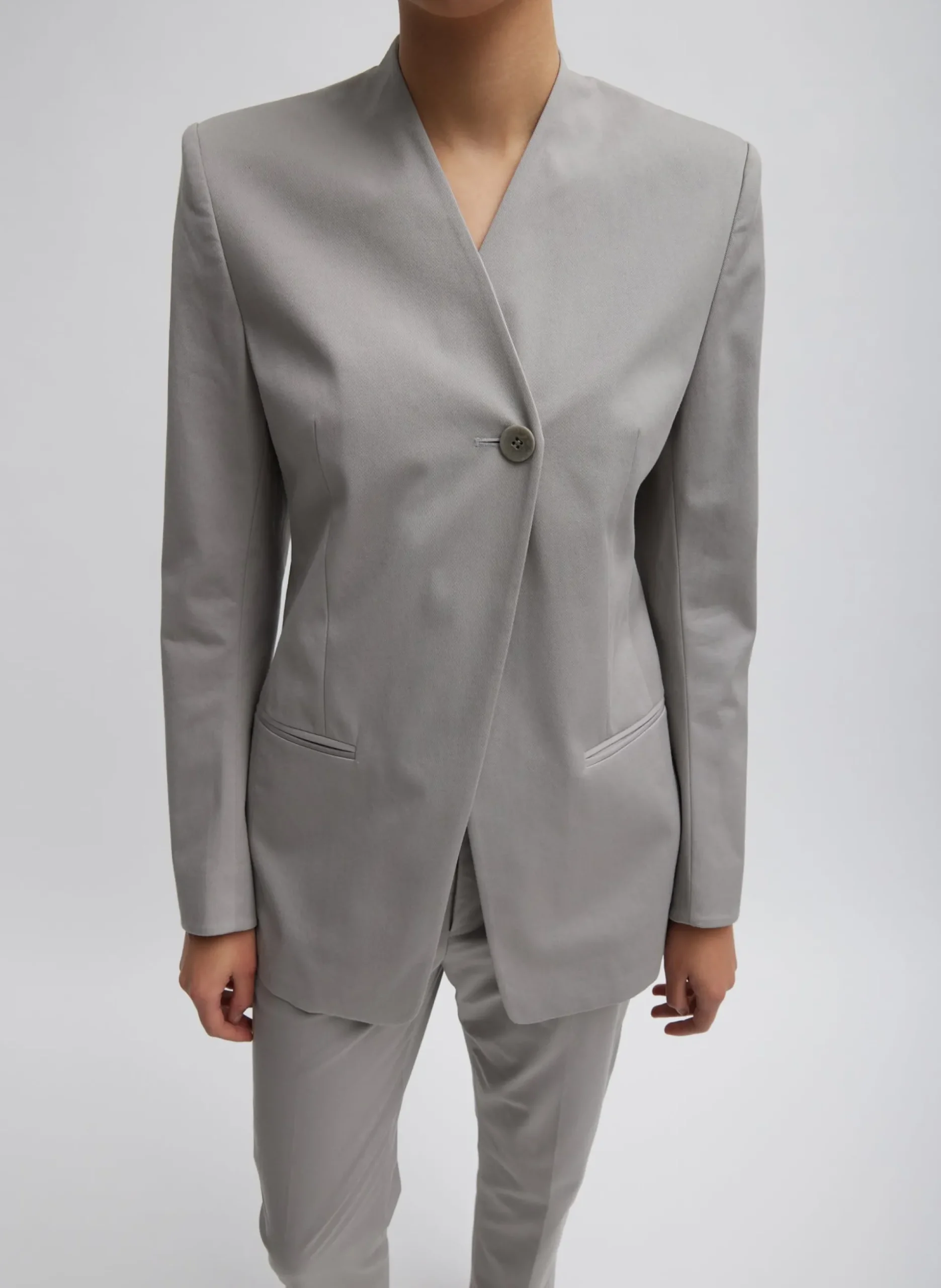 Oliver Cotton Stretch Tricotine Sculpted Blazer