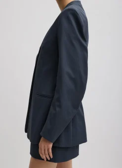 Oliver Cotton Stretch Tricotine Sculpted Blazer