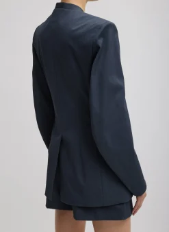 Oliver Cotton Stretch Tricotine Sculpted Blazer