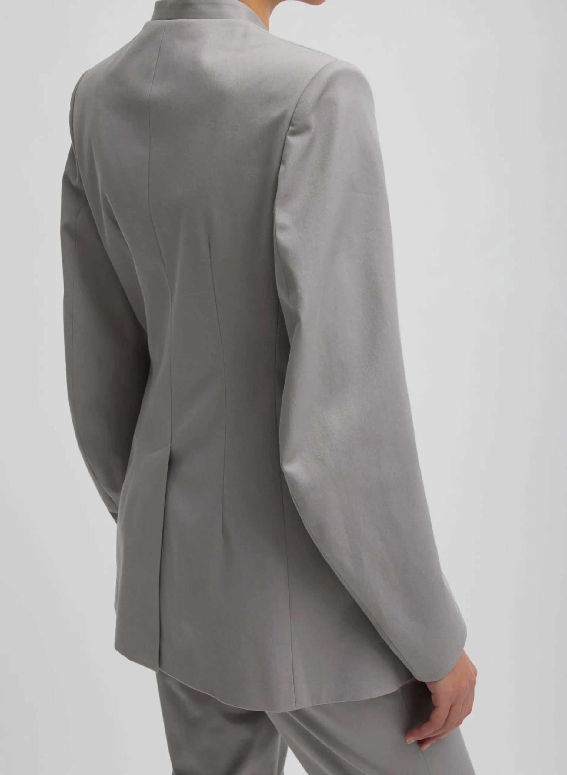 Oliver Cotton Stretch Tricotine Sculpted Blazer