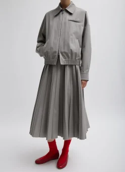 Oliver Cotton Stretch Tricotine Bomber