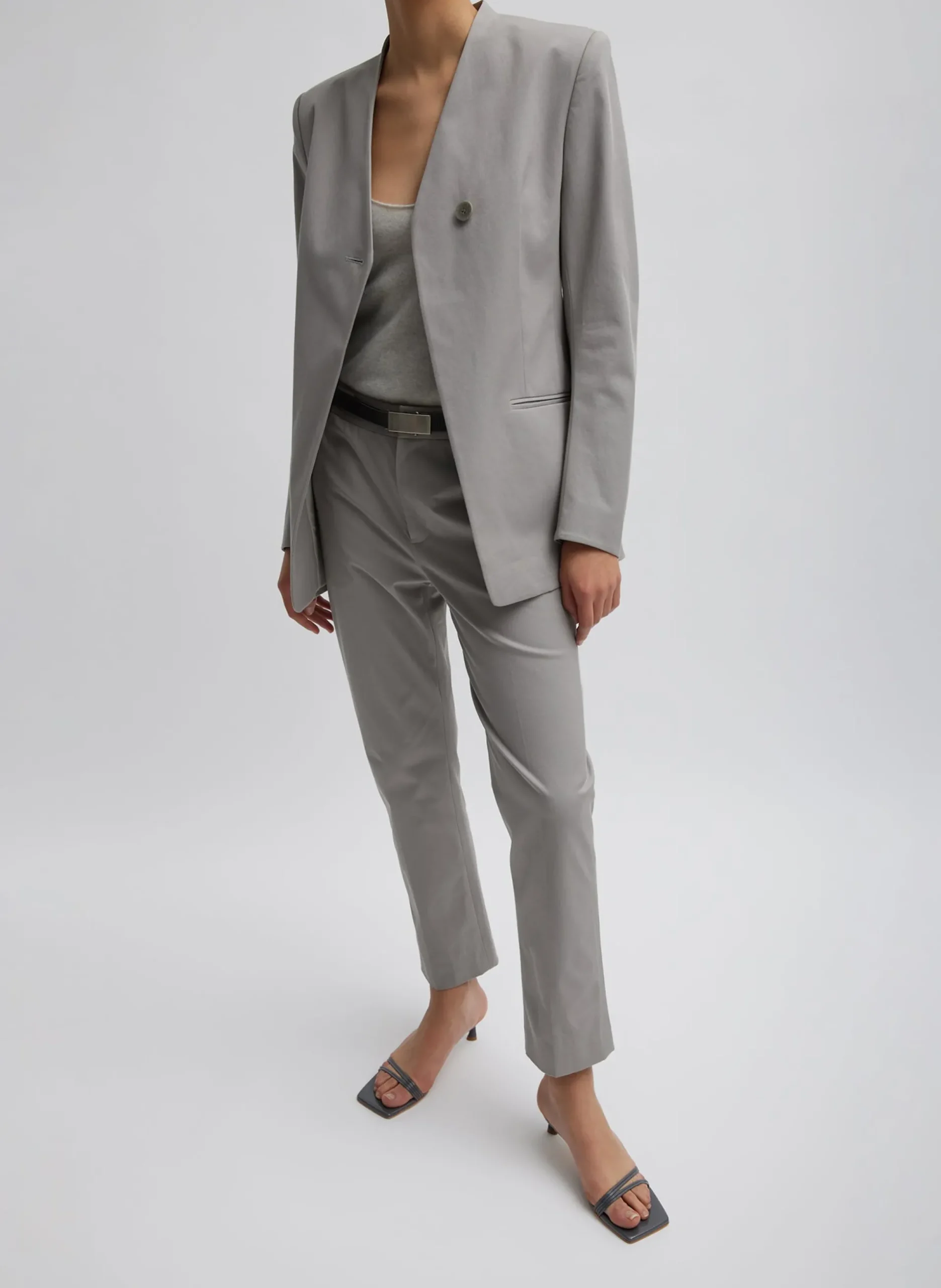 Oliver Cotton Stretch Tricotine Sculpted Blazer