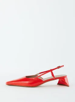 Patent Leather Oscar Slingback