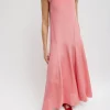4-Ply Silk Strapless Sculpted Dress
