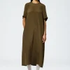 4 Ply Silk T-Shirt Dress