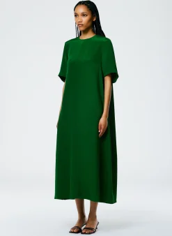 4 Ply Silk T-Shirt Dress