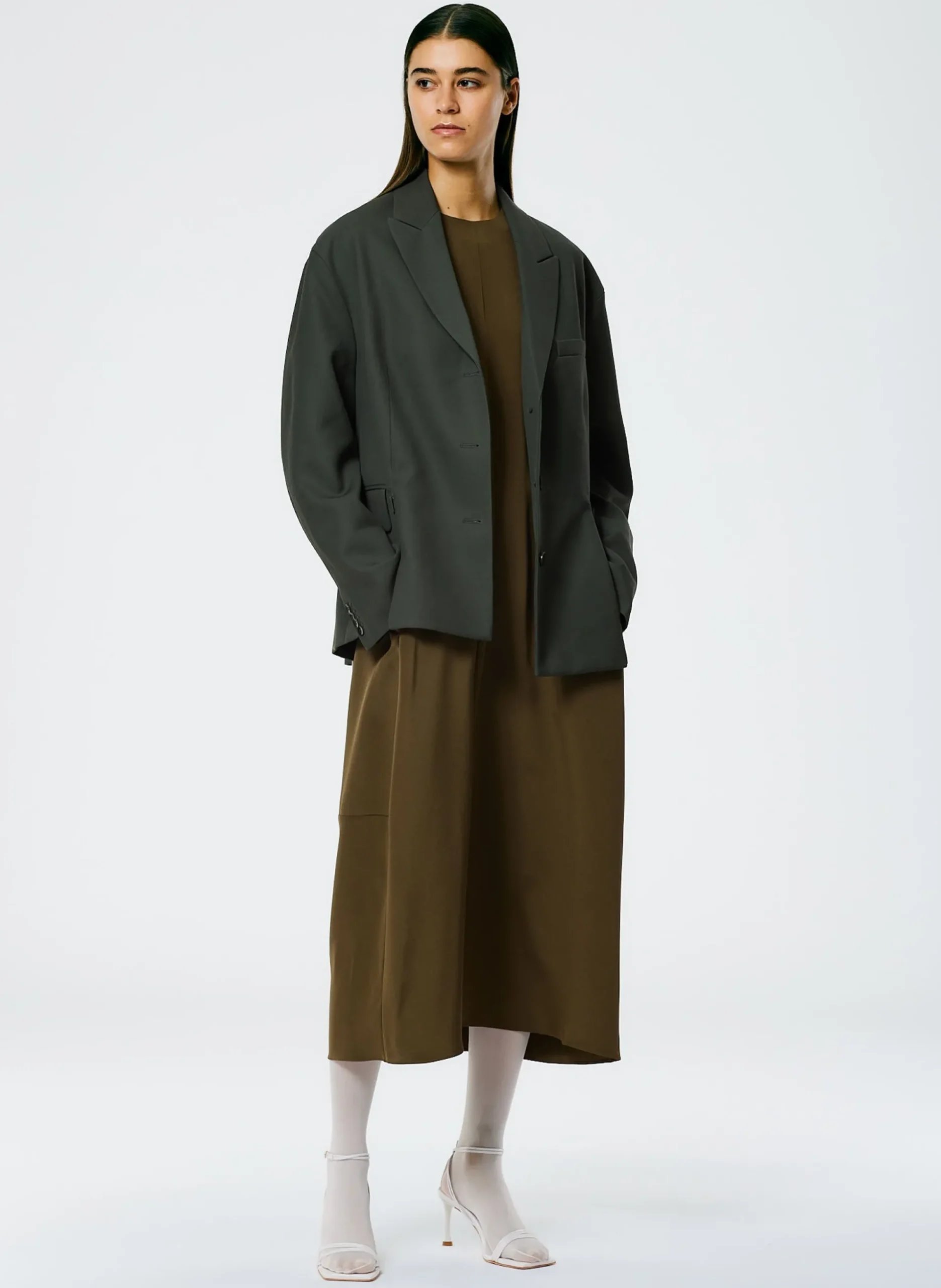 4 Ply Silk T-Shirt Dress