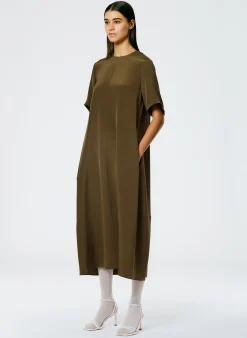 4 Ply Silk T-Shirt Dress