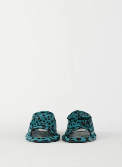 Pony Hair Calf Print Beryen Sandal