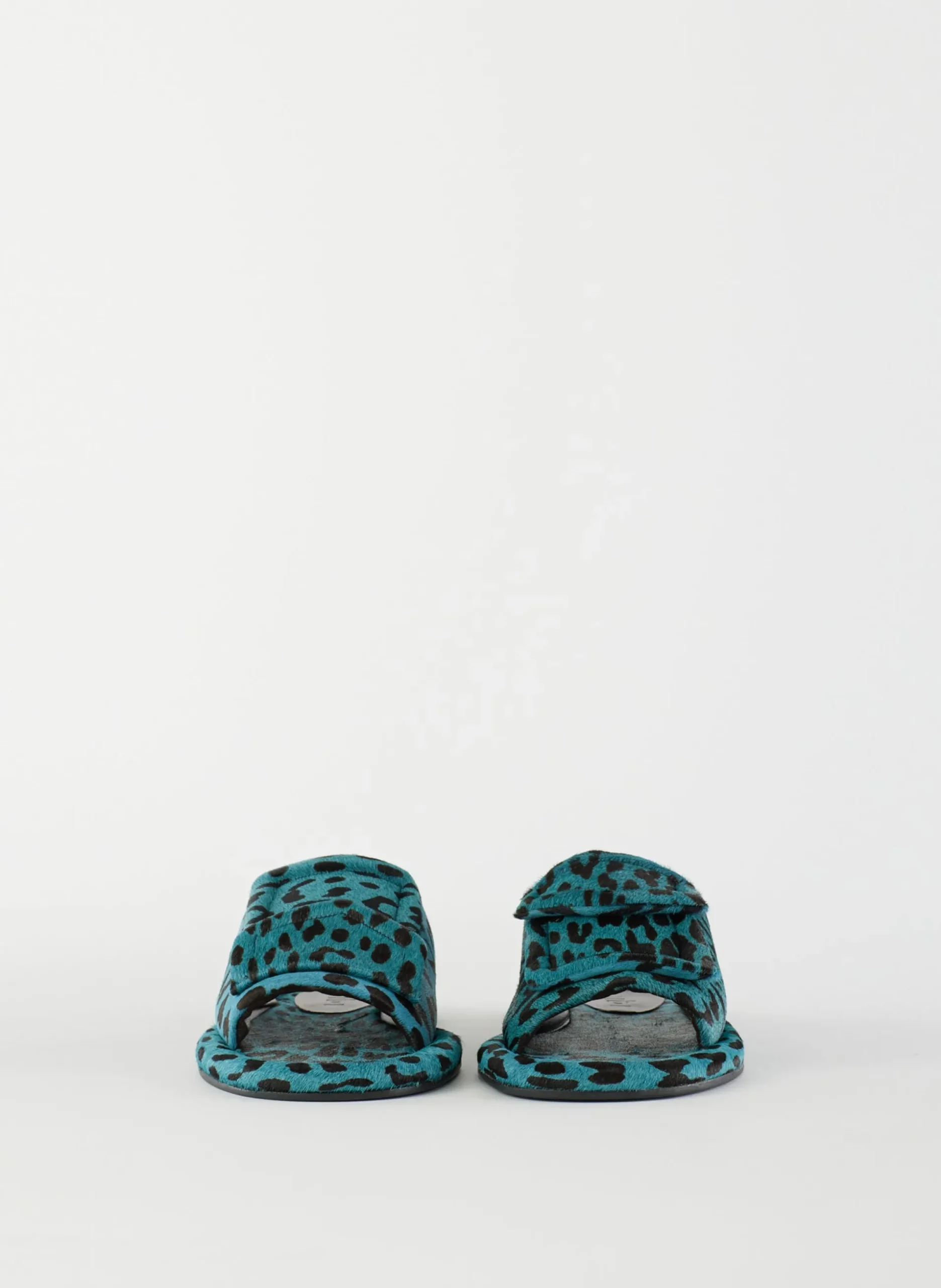 Pony Hair Calf Print Beryen Sandal