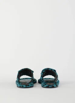 Pony Hair Calf Print Beryen Sandal